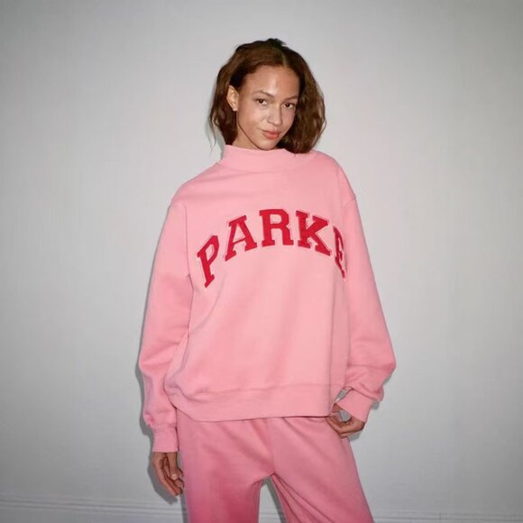 PARKE Tops - PARKE Pink Women's Sweatshirt
